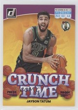 2022-23 Panini Donruss Crunch Time Purple Press Proof Jayson Tatum #11 z5b