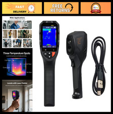High-Resolution Thermal Imaging Camera 240x240, 15-Hour Battery, IR 128x128, Tem
