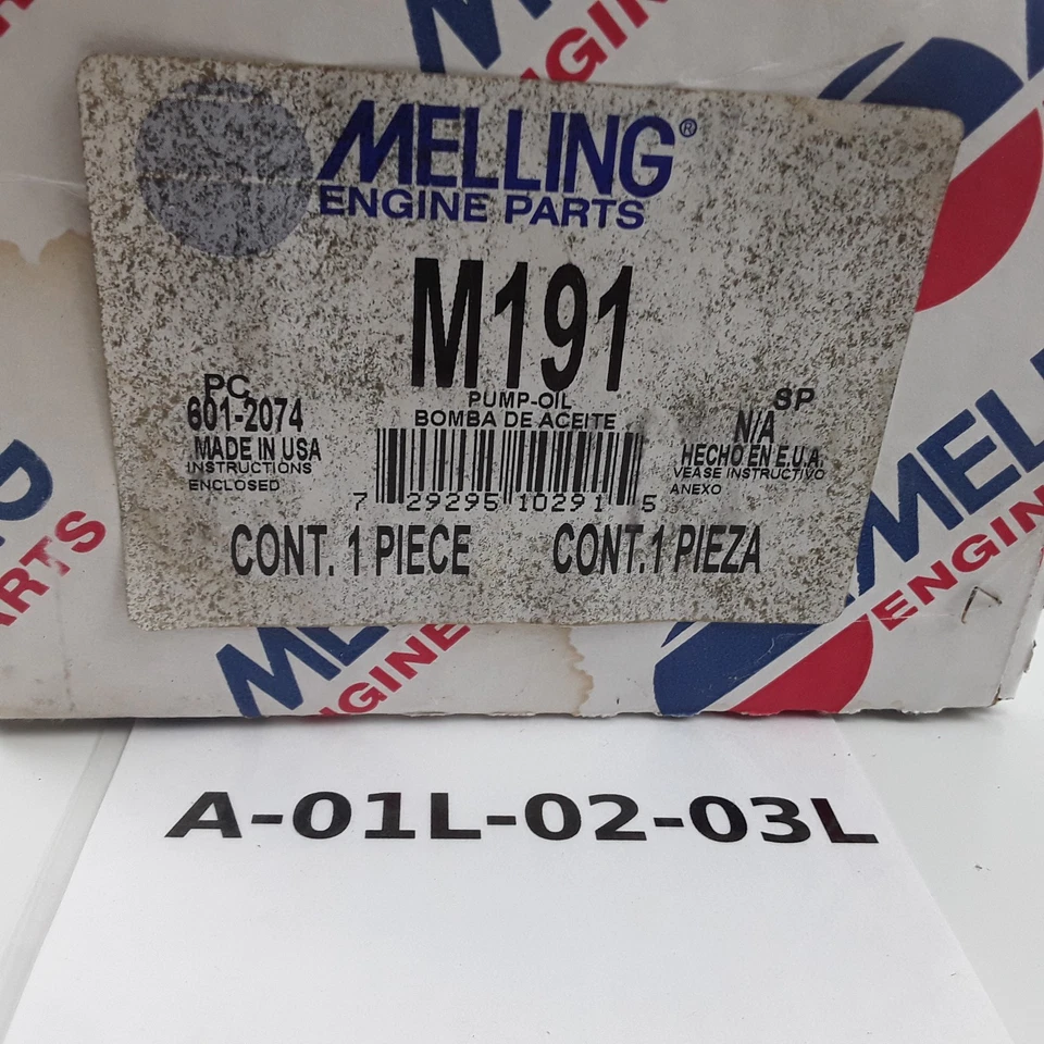 Bomba de aceite del motor para Ford Escort Mercury Tracer Mazda 323 MX-3 Capri (1988-1998) Foto 4 de 4