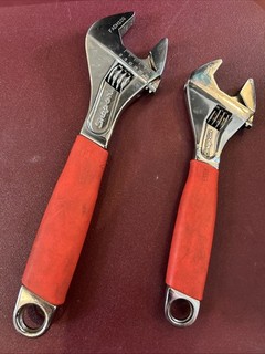 Snap on Adjustable Wrench 8” 10”