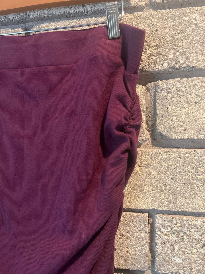 Michael Stars Rae Ribbed Midi skirt - Image 2 of 4