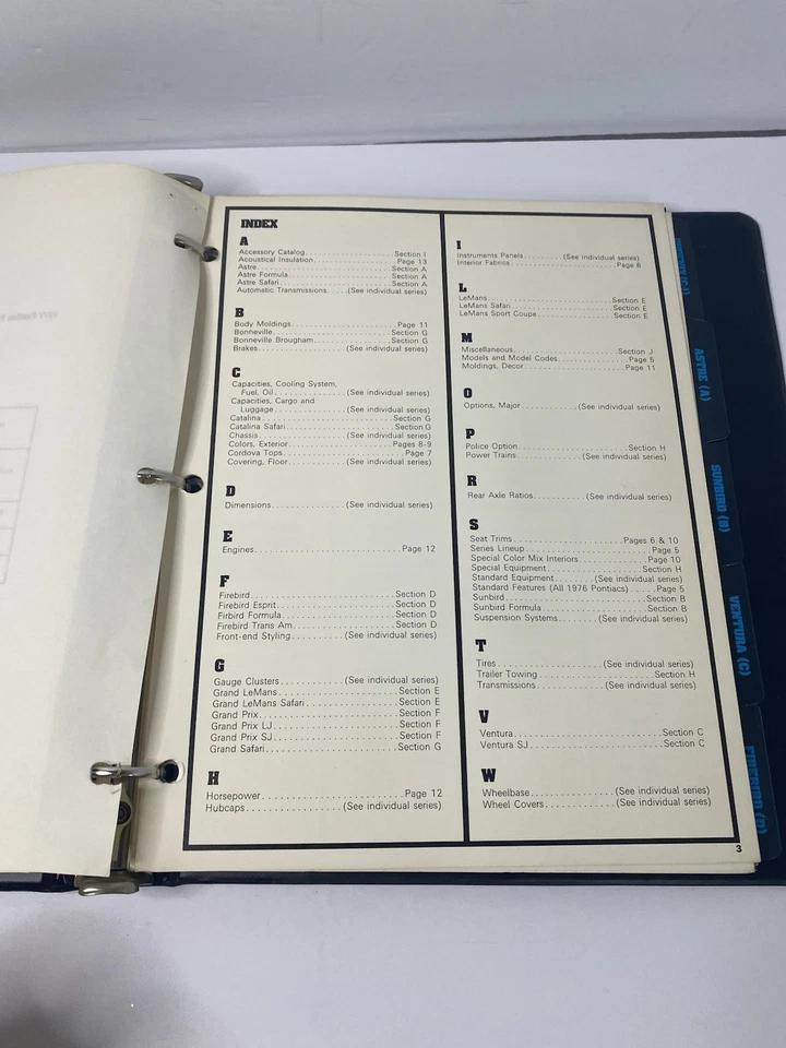 Álbum manual de producto Pontiac 1977 original distribuidor Firebird transmisión automática Grand Prix Foto 4 de 4