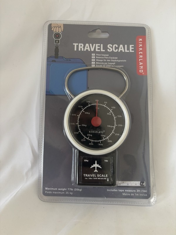 Kikkerland TT08 Analog Travel Luggage Scale