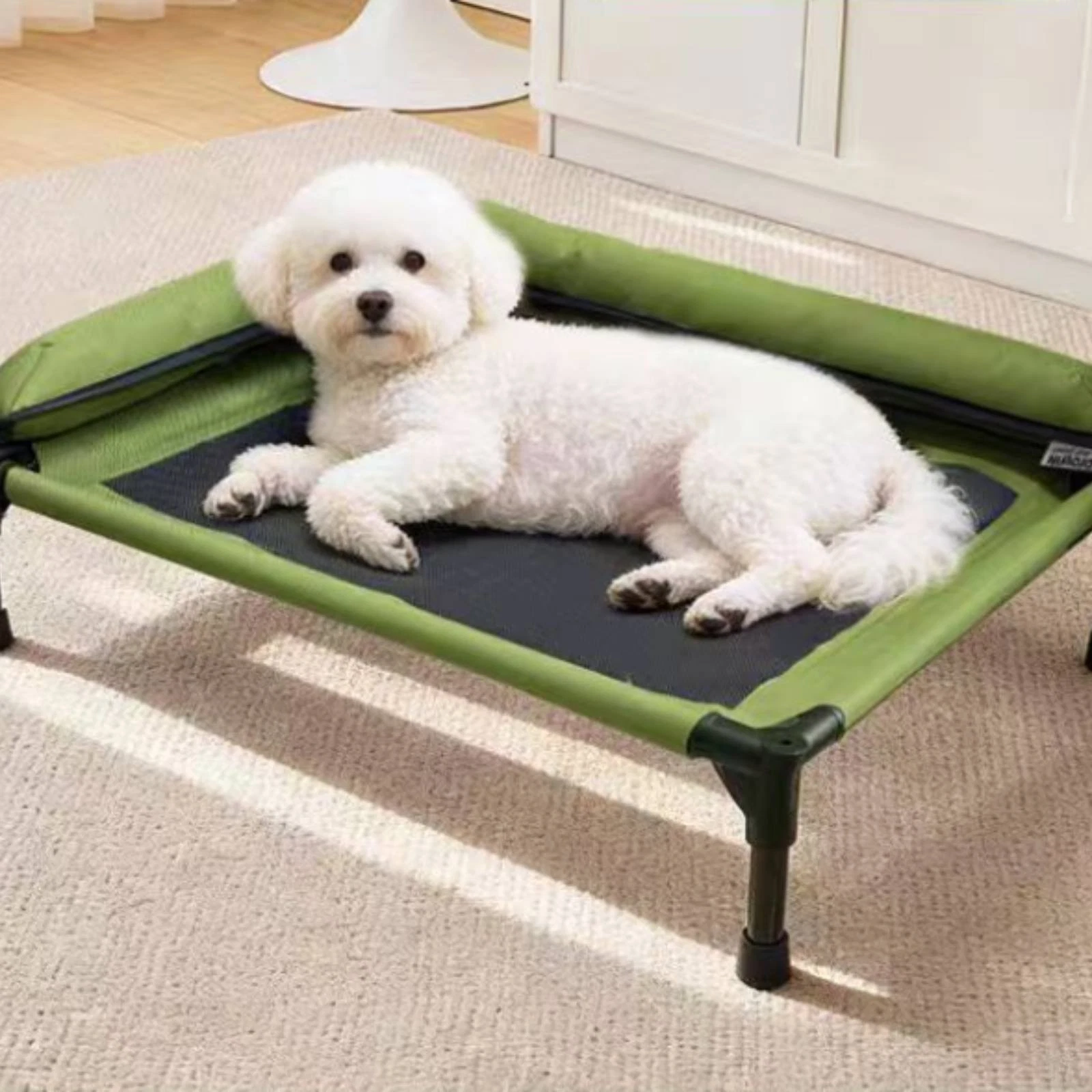 Elevated Pet Bed Moisture Resistant Raised Dog Raised Bed Cooling for Felines