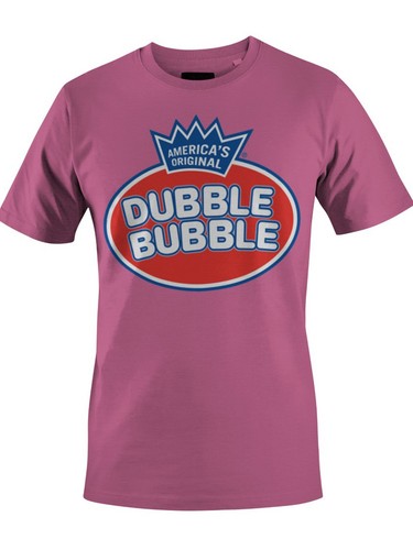Offiziell lizenziertes Dubble Bubble Logo Damen T-Shirt - Bild 1 von 12