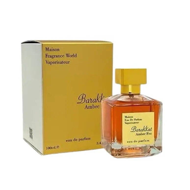 Barakkat Ambre Eve parfum de soirée mixte idéal pour les nuits d'hiver 100ml