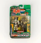 2003 GI Joe vs Cobra Spy Troops Desert Cobra CLAWS Sand Viper Figure Set