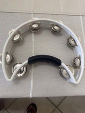 Rhythm Tech Single-Row Tambourine Lightweight Plastic Metal