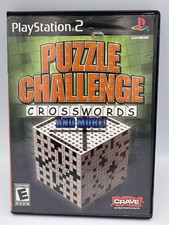 PlayStation 2 PS2 Game Puzzle Challenge Crosswords And More CIB Complete In Box 