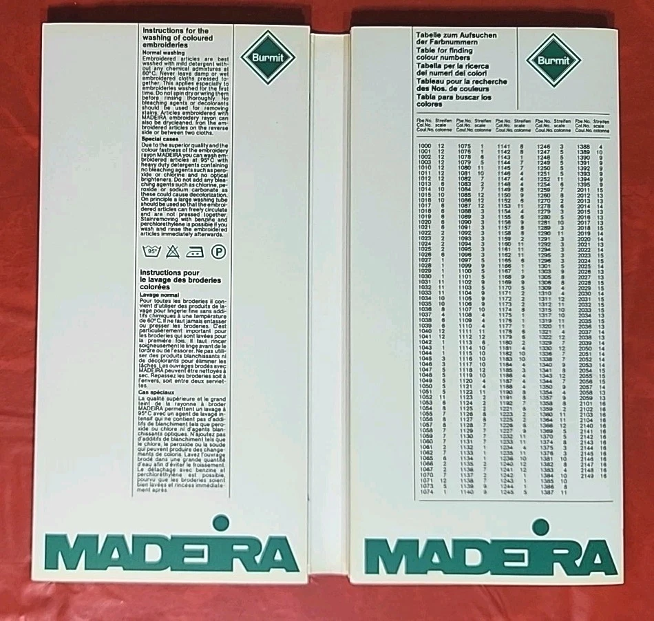 MADEIRA RAYON STICKU TOLEDO COLOR CARD - Image 4 of 4