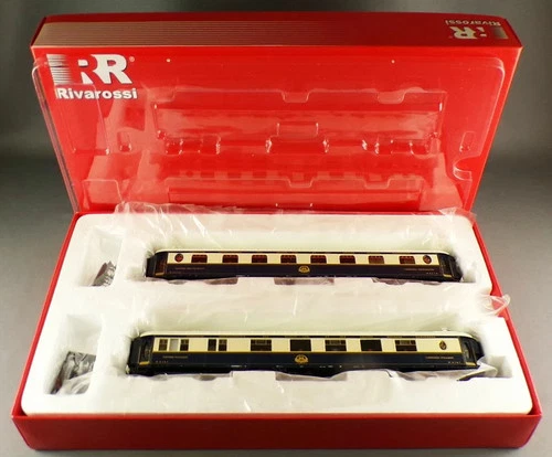 Rivarossi HR4145 HO CIWL 2 Car Set Restaurant 4110 4141 Venice Simple