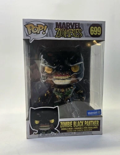 Funko Pop! Vinyl  10 in: Marvel - Zombie Black Panther (Jumbo) - Walmart #699