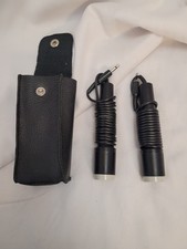 Vintage Dual Probe Audio Pickup Sensors with Snap Case