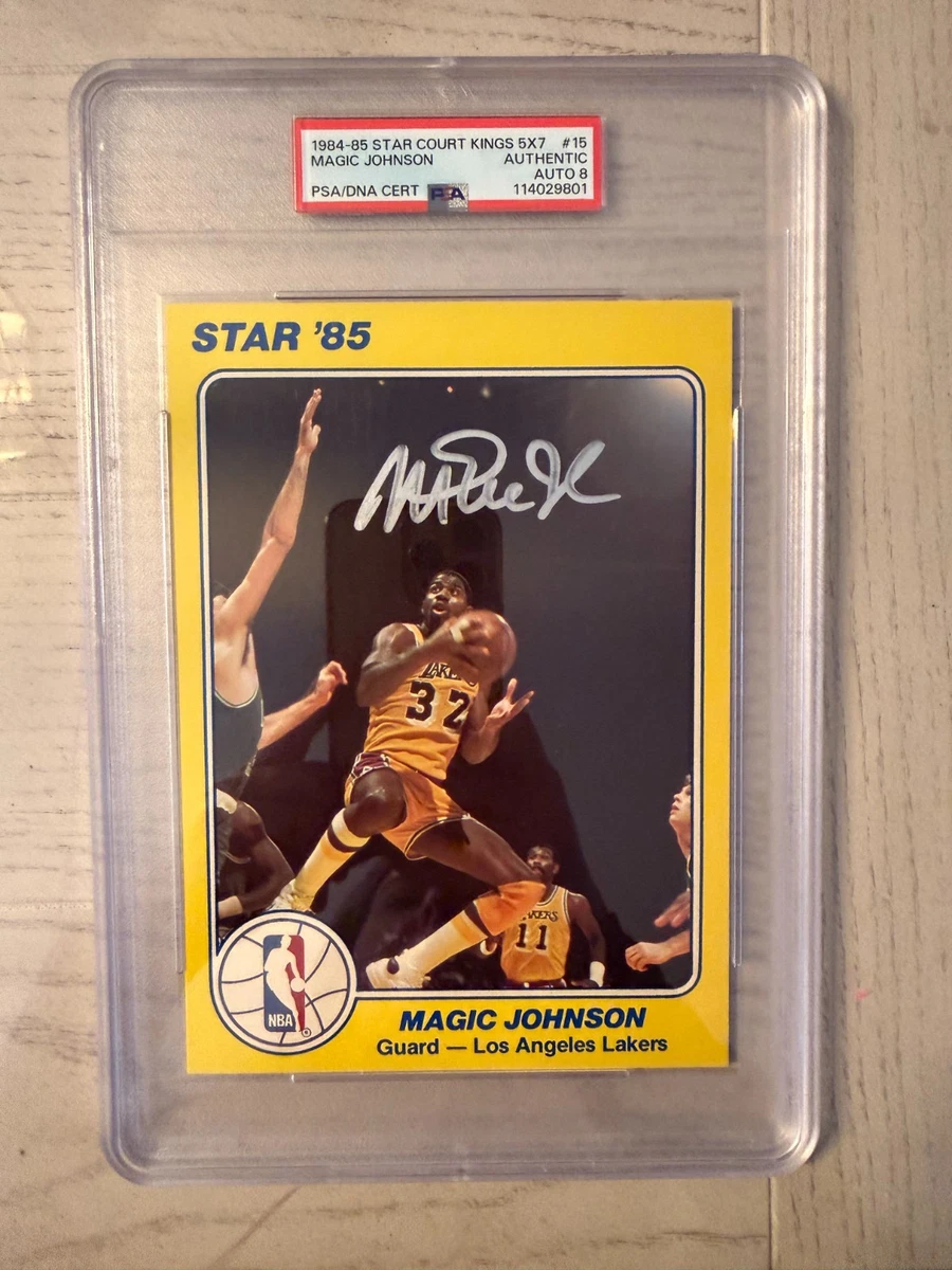 1984-85 Star - Magic Johnson #15 for sale | eBay