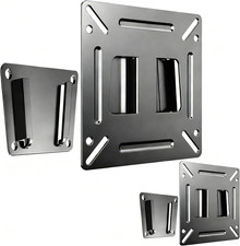 2 Pack Monitor Wall Mount for 14 -27 Tvs LED LCD Flat Screen, Small TV Mount fo