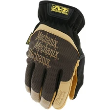 Mechanix Wear LFF-75 Durahide FastFit Leather Work Gloves, Brown
