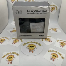 Pro for Sho 34Db NRR Hearing Protection Ear Muffs- Highest NRR in Compact Design