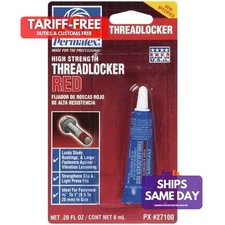 Permatex 27100, One Red Threadlocker Red Aftermarket High Performance Racing Par