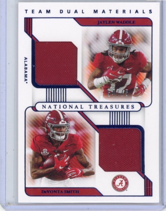 Waddle - Smith Team Dual Materials Blue /75: 2021 National Treasures Collegiate