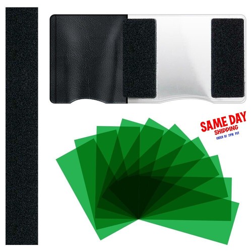 Gel Light Filter Photography 12 Colour Lamp Transparent Plastic Sheet Film 10Pcs - Picture 7 of 14