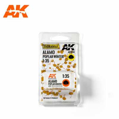 AK Interactive Alamo Poplar Winter 1/35 Scenic Basing Dry Leaves New
