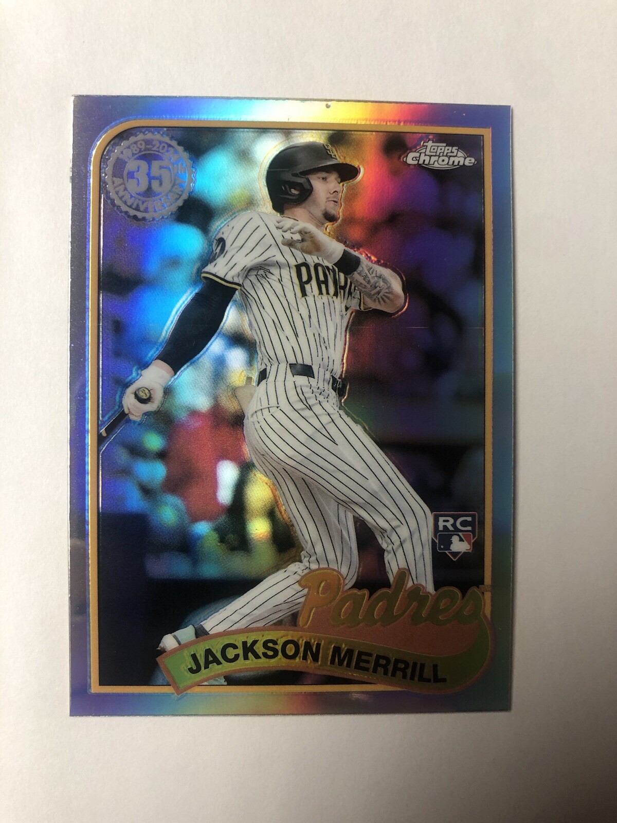 2024 Topps Chrome Update 1989 Jackson Merrill RC #89CU-9