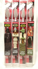 COLGATE Star Wars Character Toothbrush Set Darth Vader Anakin Jar Jar Binks Yoda