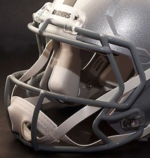 Casco de fútbol americano de velocidad Oakland Raiders NFL Riddell máscara facial (Odell Beckham Jr.)