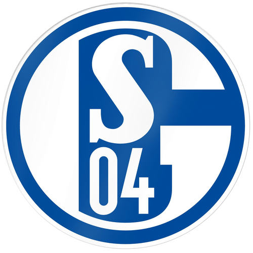 Aufkleber Maxi FC Schalke 04 Blau Weiß Gold Silber Weiß transparent Sticker S04 - Bild 7 von 17