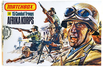 1983 Original Matchbox # 40974 WWII German Afrika Korps - 15 54mm