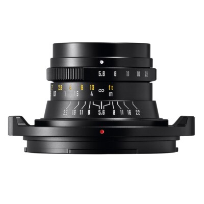 ZhongYi Mitakon Tourist 28mm F5.6 for Fujifilm G mount camera (GFX) =Black=