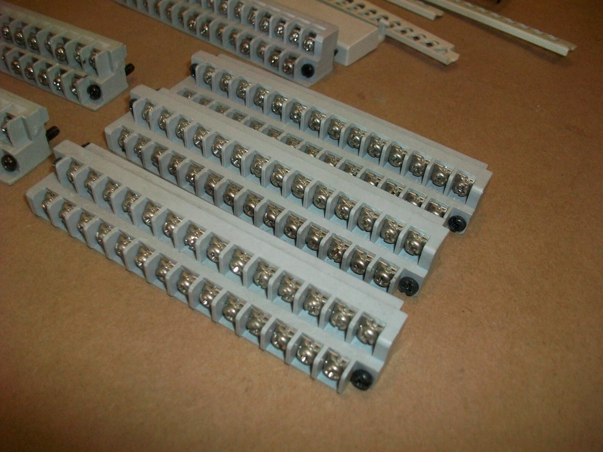 6 pc Mitsubishi FX Series PLC In/Out Connector Terminal USED | eBay