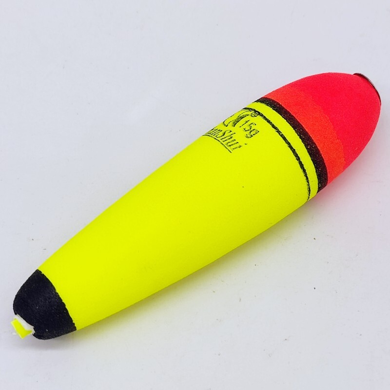 15g/0.5oz Fishing Slip Bobbers, 4 Pack EVA Fishing Float, Yellow