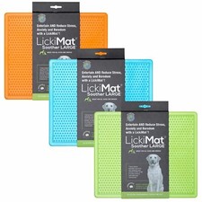 Lickimat Chupete Slow Food Lamer Mat para Gatos y Perros X-Large