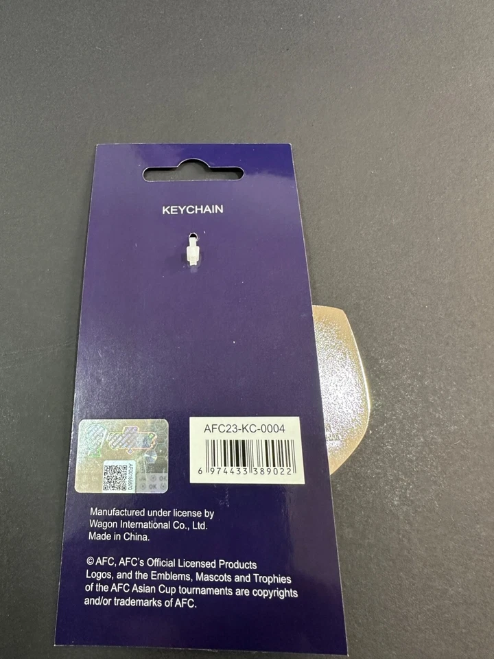 AFC ASIAN FOOTBALL CUP QATAR 2023 - Embalm Keychain - Official licensed Product - Image 4 of 4