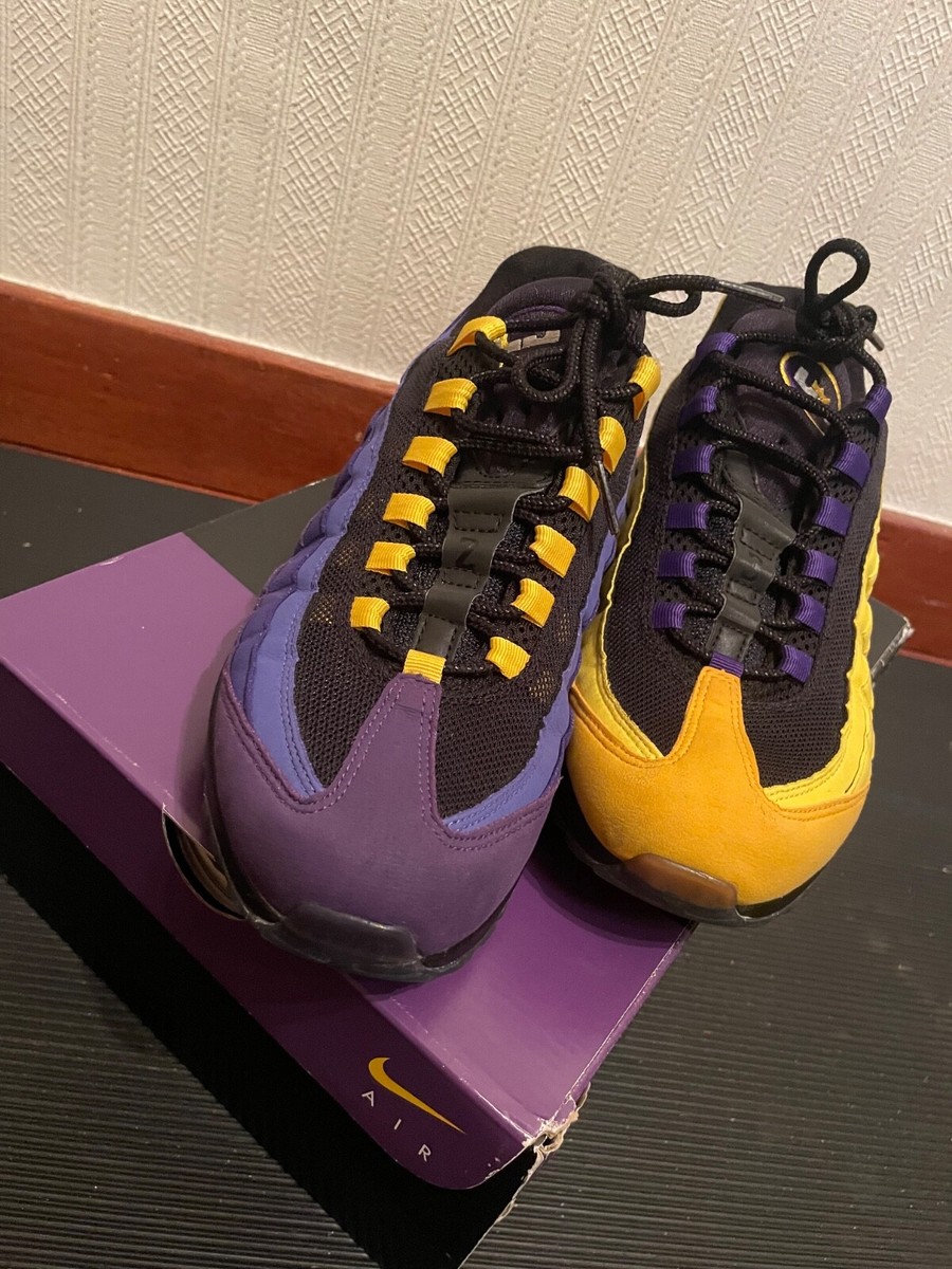 Yellow Lebron James X Nike Air Max 95 Lakers Lebron Max 95