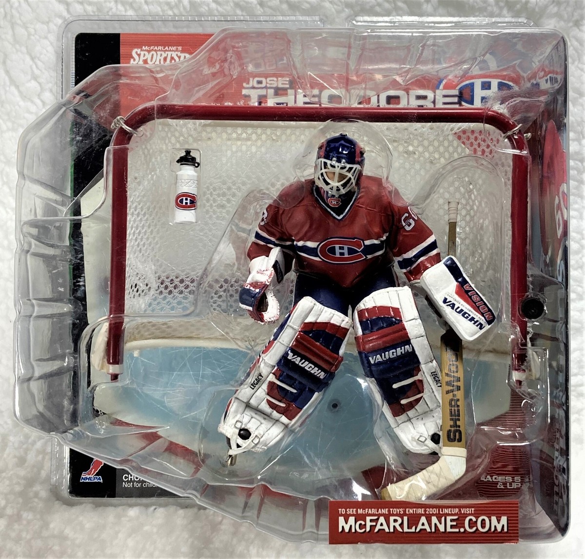 McFarlane Toys JOSE THEODORE Series 1 Hockey Action Figure 2001