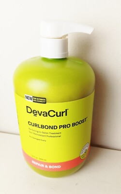 DevaCurl Curlbond Pro Boost Re-Coiling Hair Treatment Repair & Bond 32 fl oz