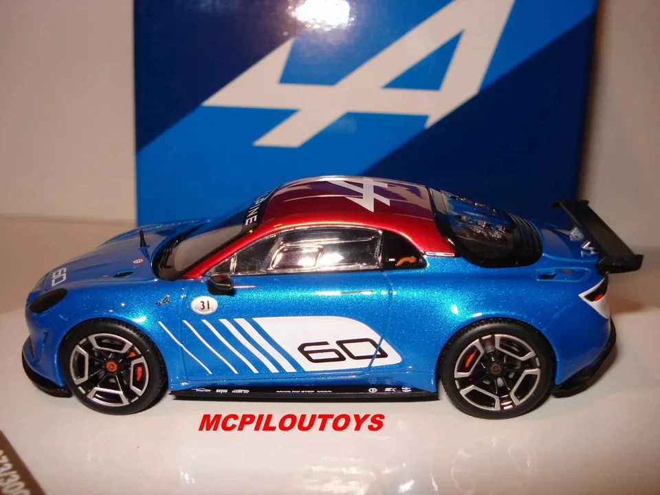 NOREV Scatola RENAULT ALPINE - CELEBRAZIONE 60 ANNI FABBRICA DIEPPE 2015 1/43° - Immagine 3 di 4