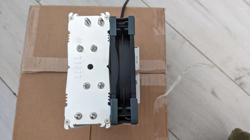 Noctua NH-U12S Cooler with NF-A12x25 Chromax Fan - Best Small Tower Cooler Combo