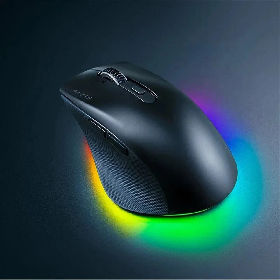 Razer Pro Click V2 Right-Handed Ergonomic Wireless Mouse 9 Button 30000DPI Black - Image 3 of 4