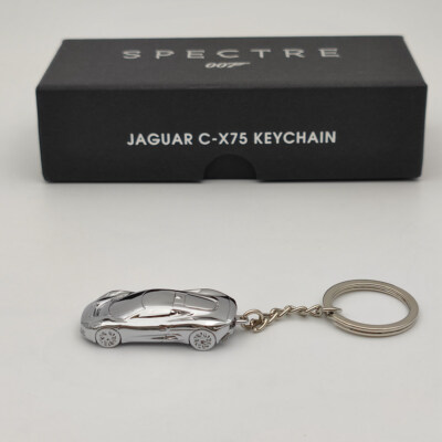 Druckguss 007 Spectre C-X75 Schlüsselanhänger Schlüsselring Silber BRANDNEU