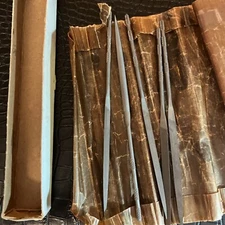 Nicholson 38094 6 1/4 one side round other side flat XF 0