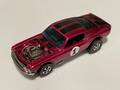 Vintage Hot Wheels Redline Boss Hoss RARE LIGHT ROSE Restored