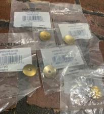 3/4 in. Brass Round Mirror Rosette