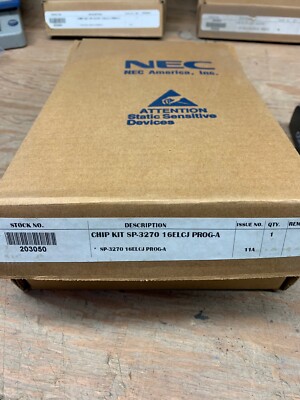 SP-3270 NEC Chip Kit 16ELCJ Prog A Stock Number 203050 NIB