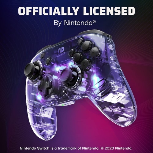 PDP Gaming Afterglow Wireless Nintendo Switch Pro Controller - Afbeelding 2 van 4