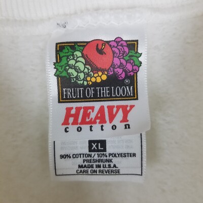 Vintage The Beatles Anthology Graphic Sweatshirt Mens XL Fruit of