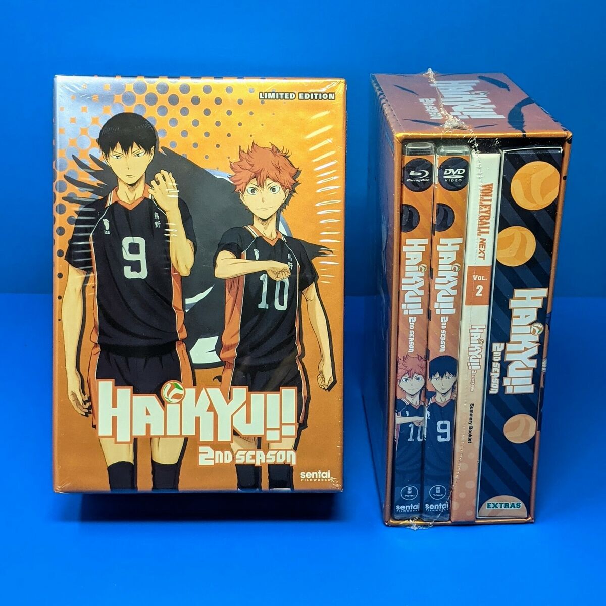 Haikyu Haikyuu Complete Season 2 Limited Premium Blu-ray DVD Box