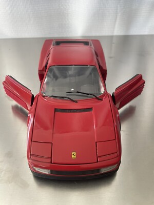 Hot Wheels Red Ferrari Testarossa 1:18 Diecast Mattel 1998 | eBay